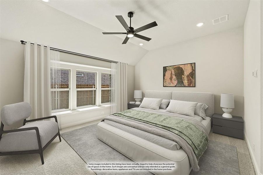 Furnished interior view inside a new home in Maplewood, Glenn Heights (Image 13). Furnished interior view inside a new home in Maplewood, Glenn Heights (Image 13).