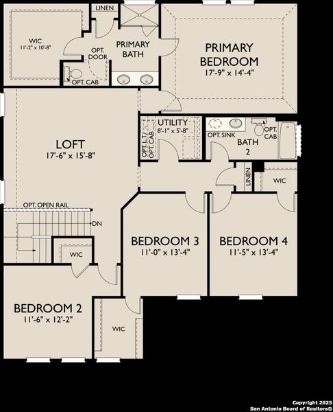 2D floor plan layout of this home in Cordova Trails, Seguin, TX (Image 3). 2D floor plan layout of this home in Cordova Trails, Seguin, TX (Image 3).