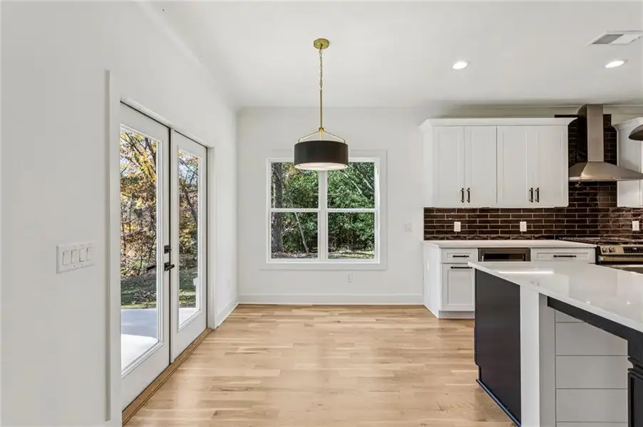 Furnished interior view inside a new home in , Marietta (Image 15). Furnished interior view inside a new home in , Marietta (Image 15).
