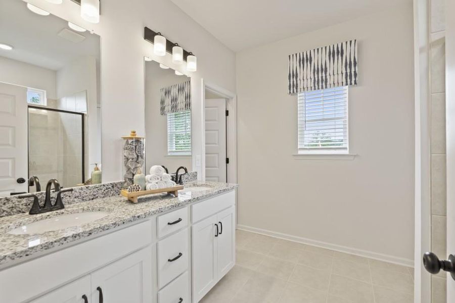 Furnished interior view inside a new home in Summit at Gateway, Jasper (Image 22). Furnished interior view inside a new home in Summit at Gateway, Jasper (Image 22).