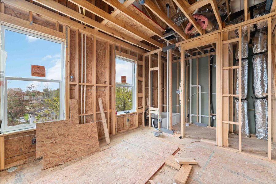 In-progress construction of a new home in , Houston, TX (Image 16).