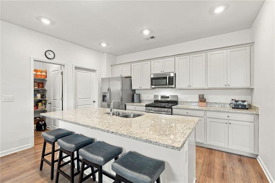 Furnished interior view inside a new home in Heritage Point, Hampton (Image 10).
