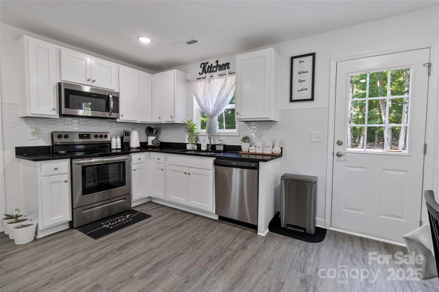 Furnished interior view inside a new home in , Albemarle (Image 4).