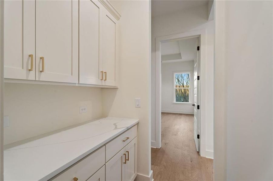 Furnished interior view inside a new home in Long Hollow Landing, Gainesville (Image 7).