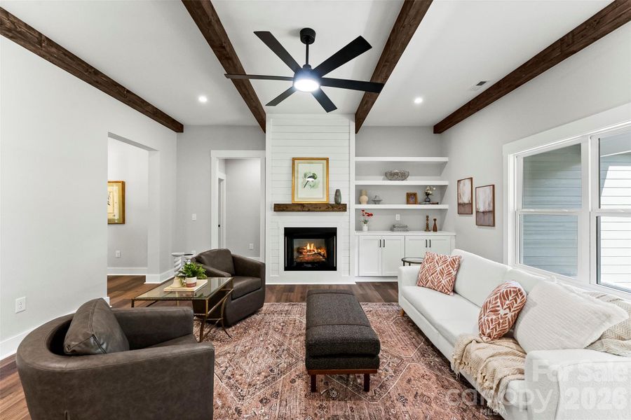 Furnished interior view inside a new home in , York (Image 5).