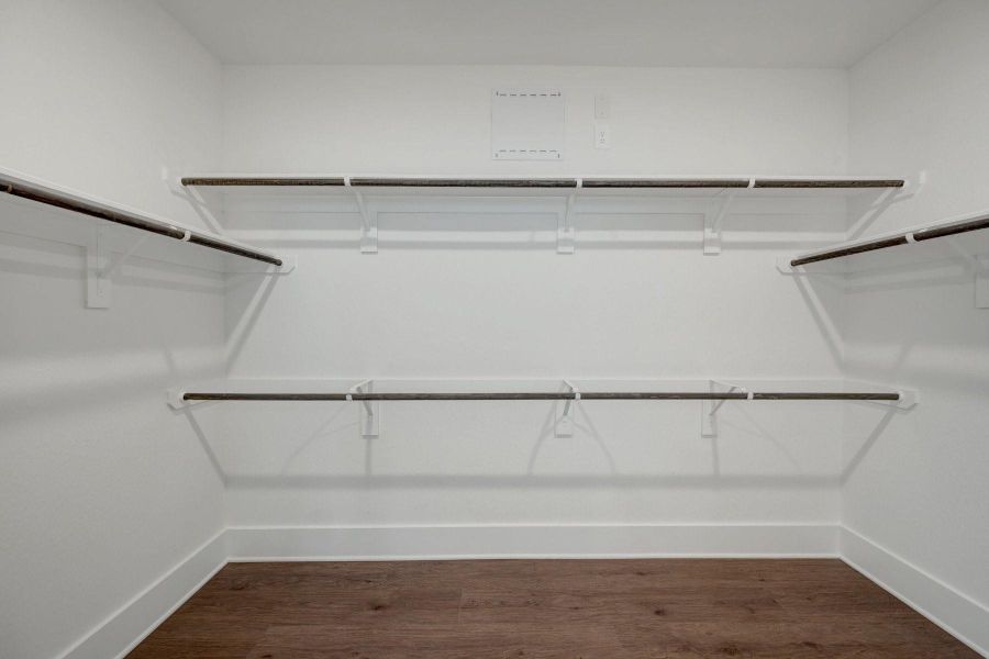 Spacious, unfurnished interior of a new home in The Oaks on 6th Street, Magnolia (Image 41). Spacious, unfurnished interior of a new home in The Oaks on 6th Street, Magnolia (Image 41).