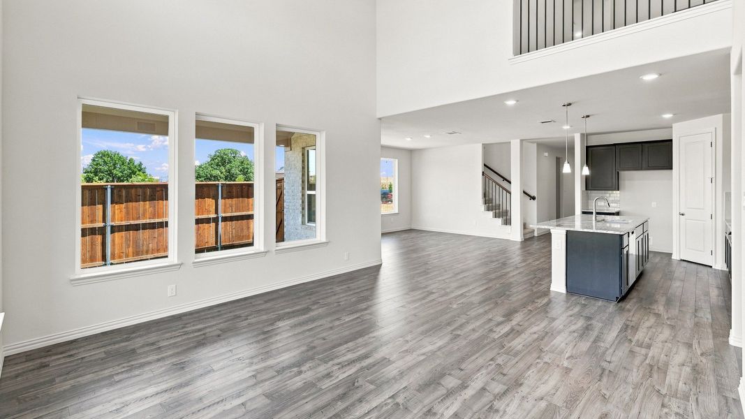 Furnished interior view inside a new home in Taylor Estates, Corinth (Image 21).
