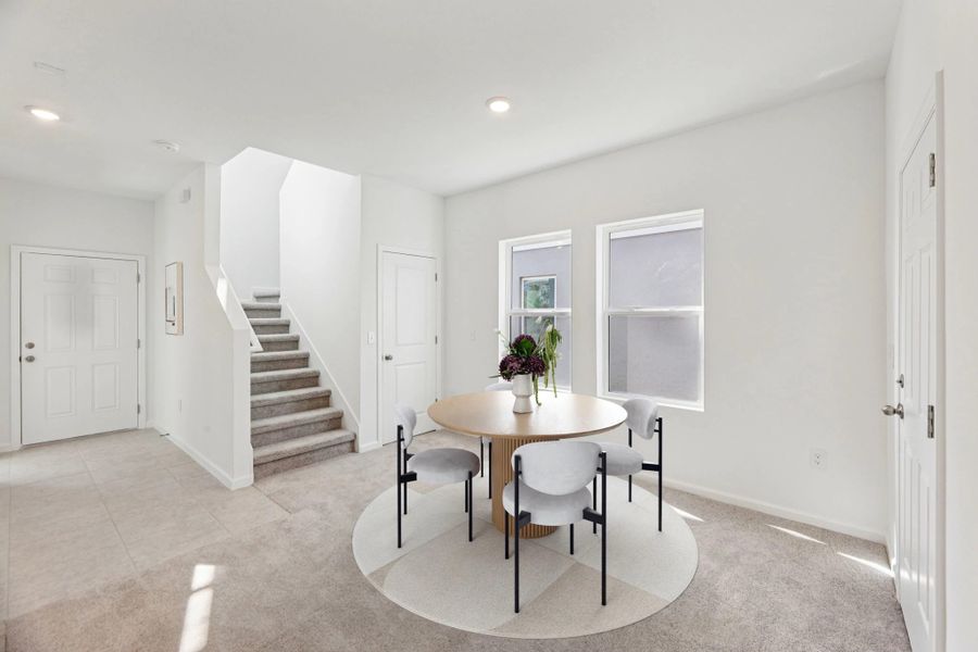 Representative furnished interior of a home built from the Lyon by Starlight Homes in Hawks Run, Kissimmee (Image 7). Representative furnished interior of a home built from the Lyon by Starlight Homes in Hawks Run, Kissimmee (Image 7).