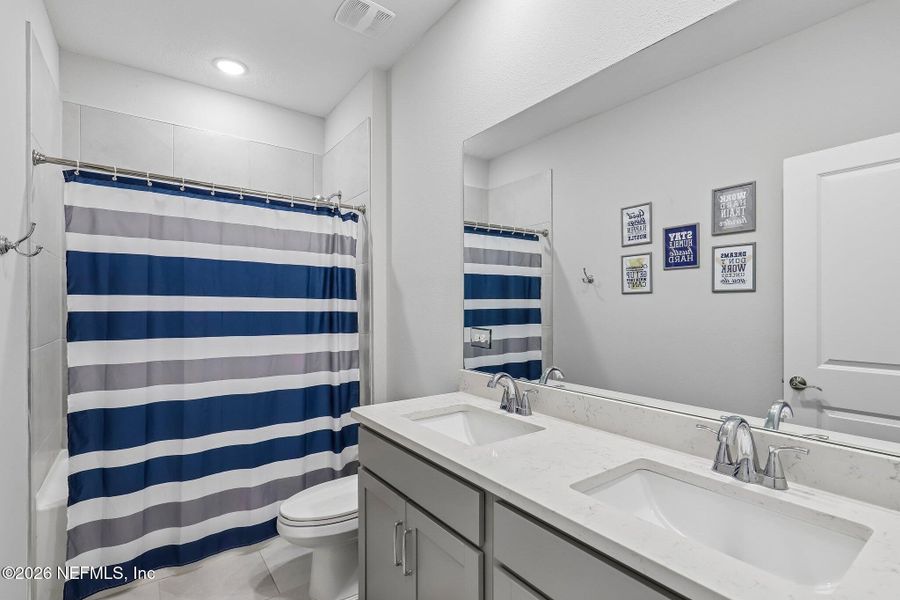 Furnished interior view inside a new home in , Jacksonville (Image 11).