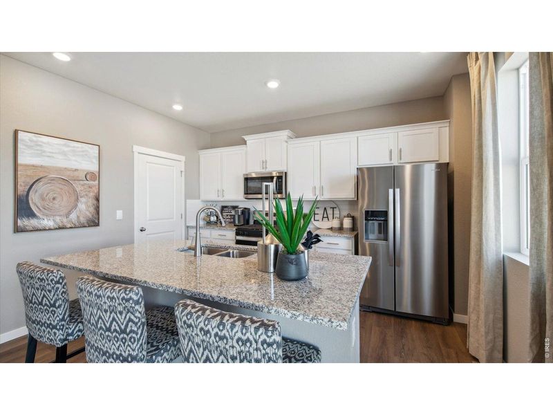 Furnished interior view inside a new home in , Fort Lupton (Image 16). Furnished interior view inside a new home in , Fort Lupton (Image 16).