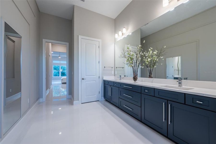 Furnished interior view inside a new home in , Sarasota (Image 44). Furnished interior view inside a new home in , Sarasota (Image 44).