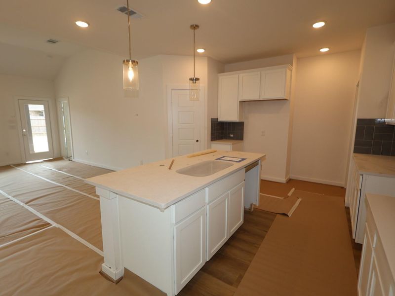 In-progress construction of a new home in Marvida, Cypress, TX (Image 7).