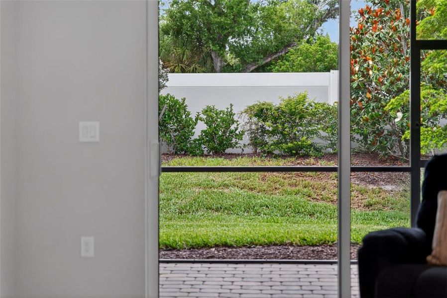 Exterior details and patio area of a home in , Englewood (Image 32).