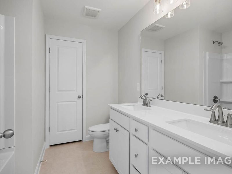 Furnished interior view inside a new home in Gregory Village, Lillington (Image 12).