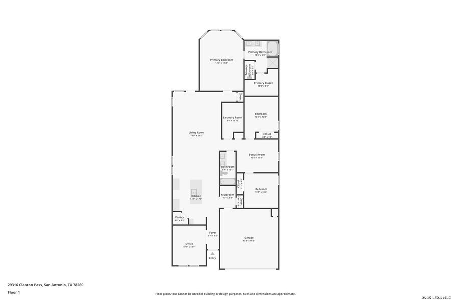 2D floor plan layout of this home in Sagebrooke - Premier Series, San Antonio, TX (Image 3). 2D floor plan layout of this home in Sagebrooke - Premier Series, San Antonio, TX (Image 3).