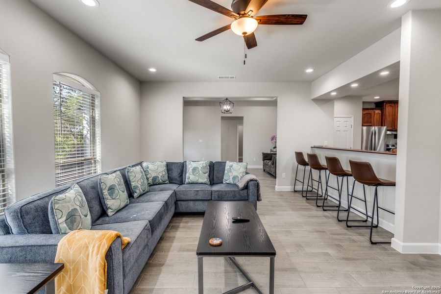 Furnished interior view inside a new home in , Canyon Lake (Image 10). Furnished interior view inside a new home in , Canyon Lake (Image 10).