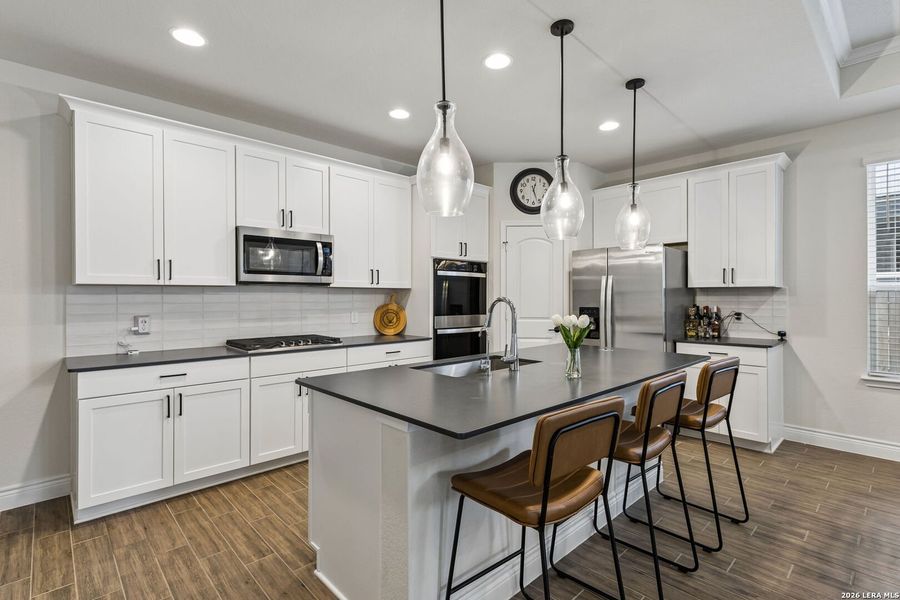 Furnished interior view inside a new home in Sendero at Veramendi, New Braunfels (Image 7).