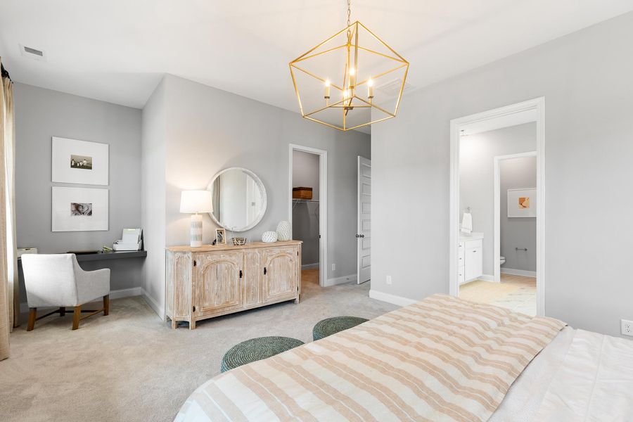 Furnished interior view inside a new home in , Summerville (Image 13).