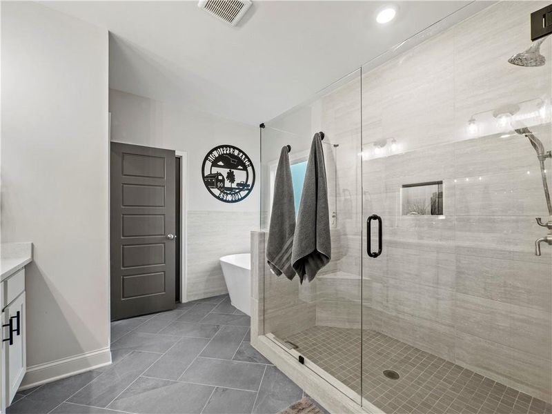 Furnished interior view inside a new home in , Hoschton (Image 47).