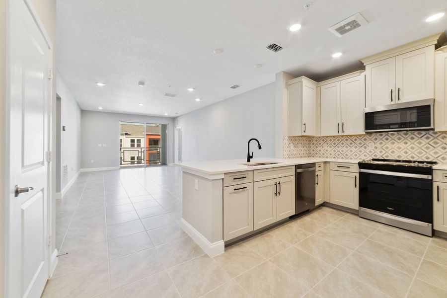 Furnished interior view inside a new home in Gatherings® of Lake Nona, Orlando (Image 6).