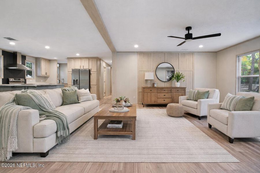 Furnished interior view inside a new home in , Keystone Heights (Image 16).