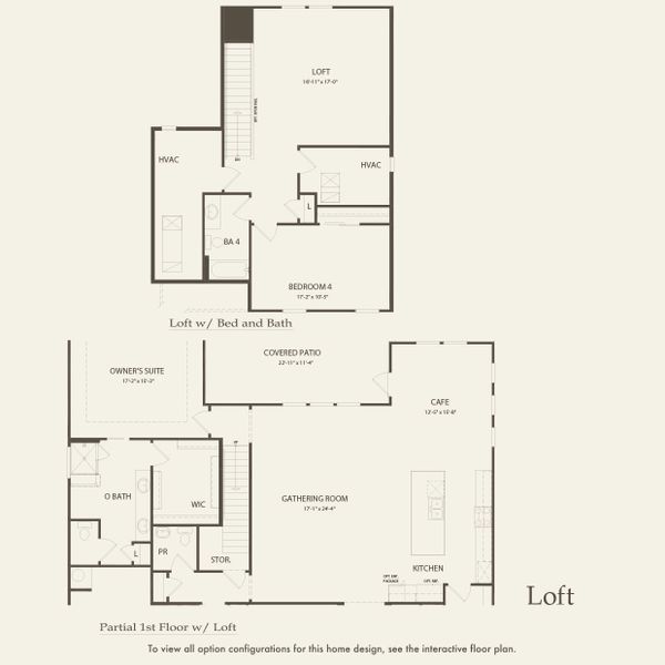 2D floor plan layout for the Stellar by Del Webb in Del Webb Southern Harmony, Murfreesboro, TN (Image 5).