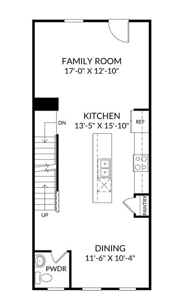 2D floor plan layout of this home in , Ladson, SC (Image 4).