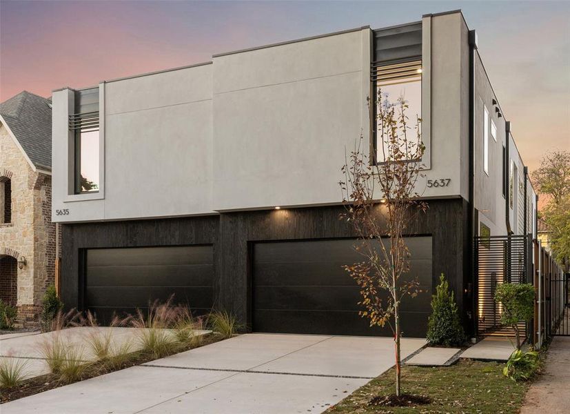 Front exterior of a new home in , Dallas, TX, highlighting curb appeal (Image 1).