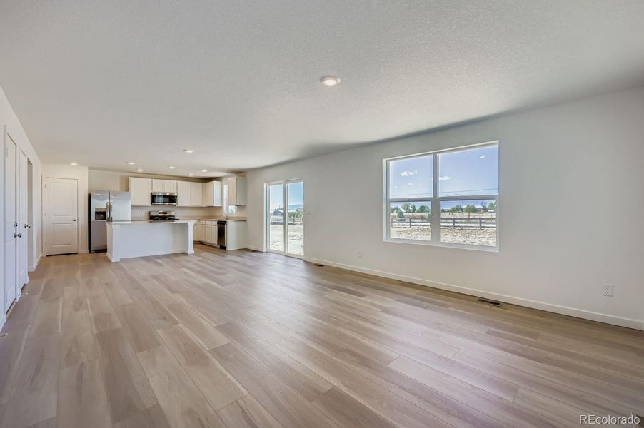 Spacious, unfurnished interior of a new home in Percheron: The Camden Collection, Colorado Springs (Image 8). Spacious, unfurnished interior of a new home in Percheron: The Camden Collection, Colorado Springs (Image 8).