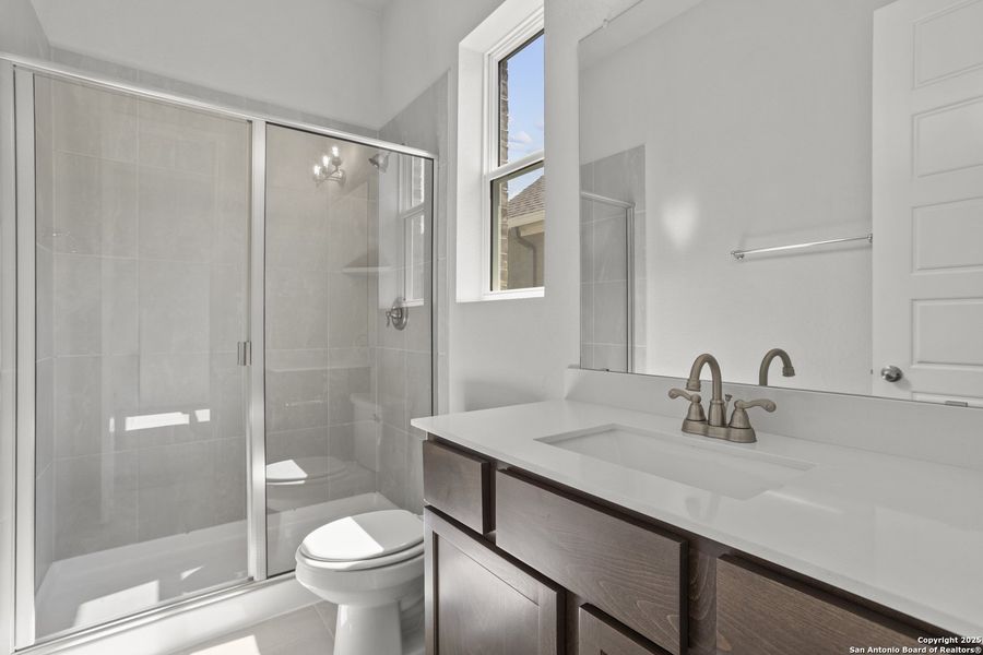 Furnished interior view inside a new home in Stillwater Ranch, San Antonio (Image 11).