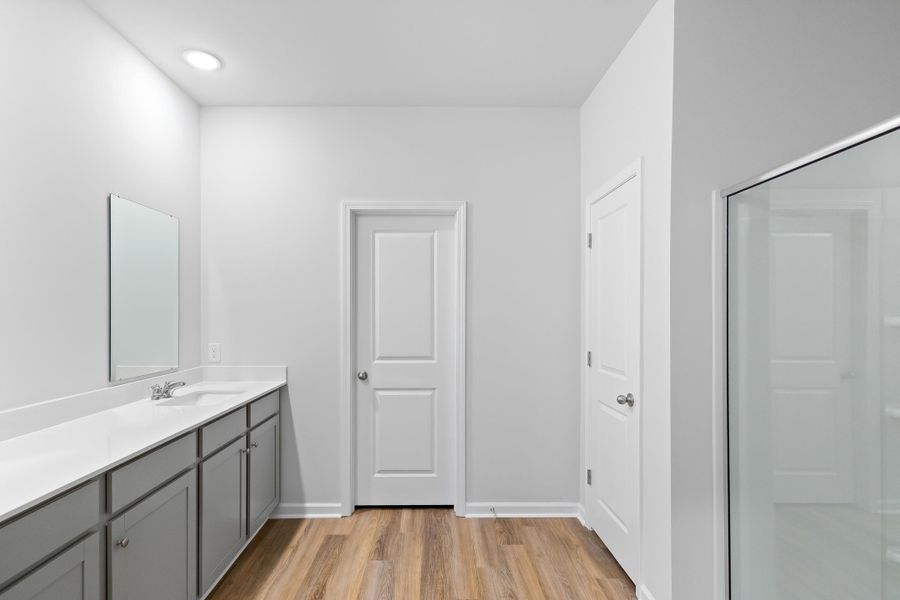 Furnished interior view inside a new home in The Cove at Mallard Crossing, Summerville (Image 10).