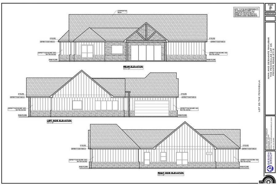 Exterior rendering of this home design in , Mount Pleasant, TX (Image 4).