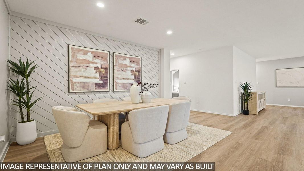 Furnished interior view inside a new home in Cypress Green, Hockley (Image 6).