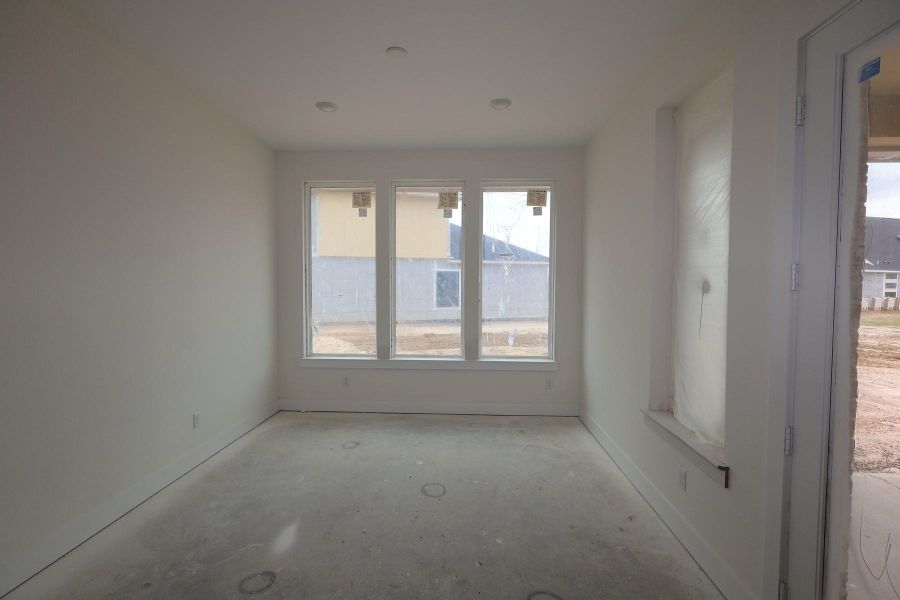 In-progress construction of a new home in Dunham Pointe, Cypress, TX (Image 47).