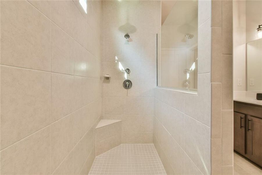 Furnished interior view inside a new home in , Hoschton (Image 4).