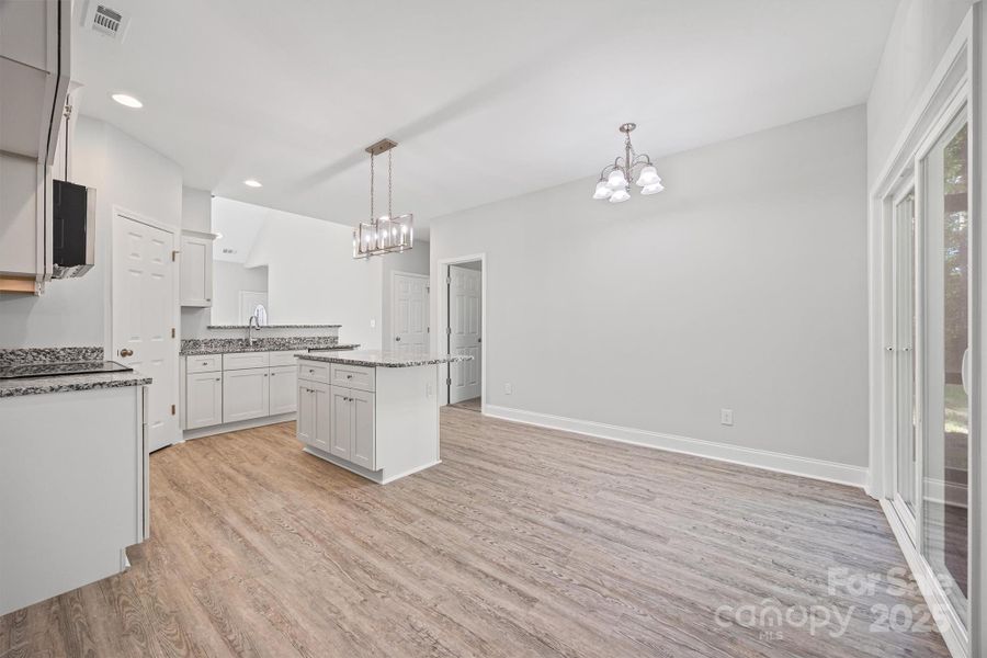 Furnished interior view inside a new home in , York (Image 8).