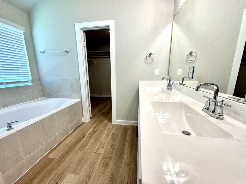 Furnished interior view inside a new home in , Cypress (Image 9).