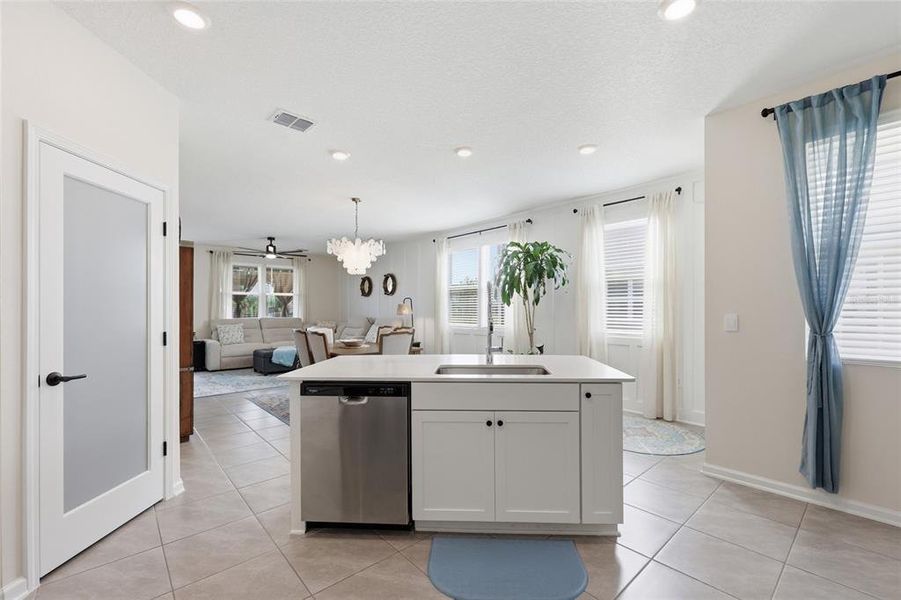 Furnished interior view inside a new home in , Palm Coast (Image 46).