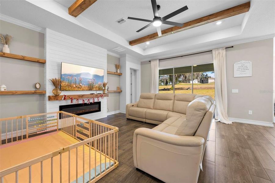 Furnished interior view inside a new home in , Brooksville (Image 41).