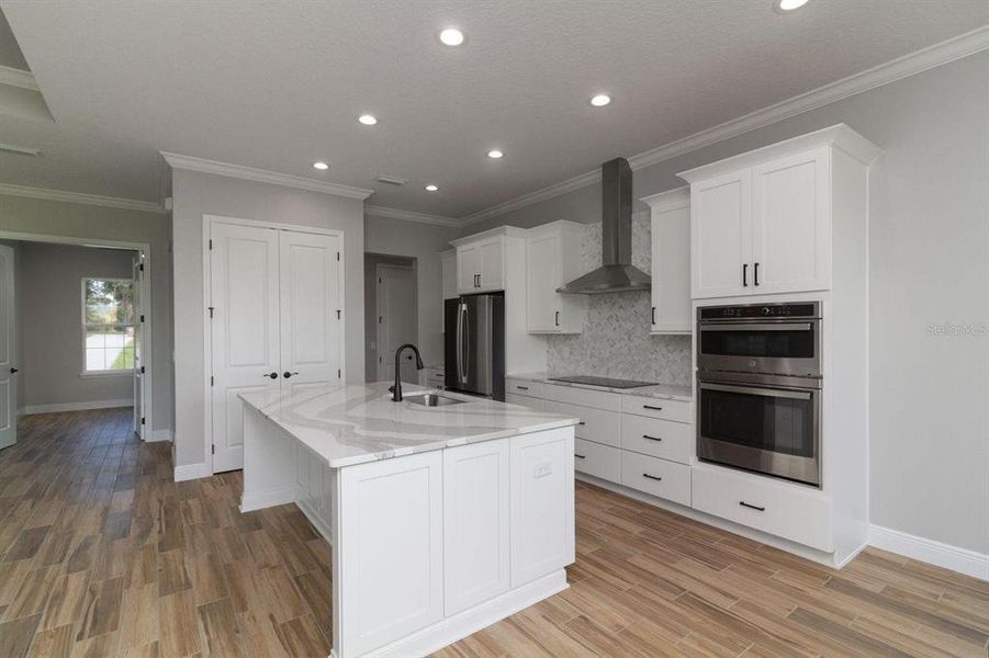 Furnished interior view inside a new home in , Leesburg (Image 6).