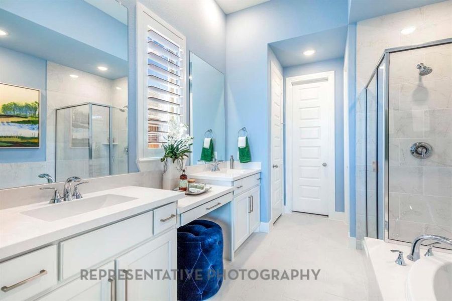 Furnished interior view inside a new home in , Royse City (Image 33). Furnished interior view inside a new home in , Royse City (Image 33).