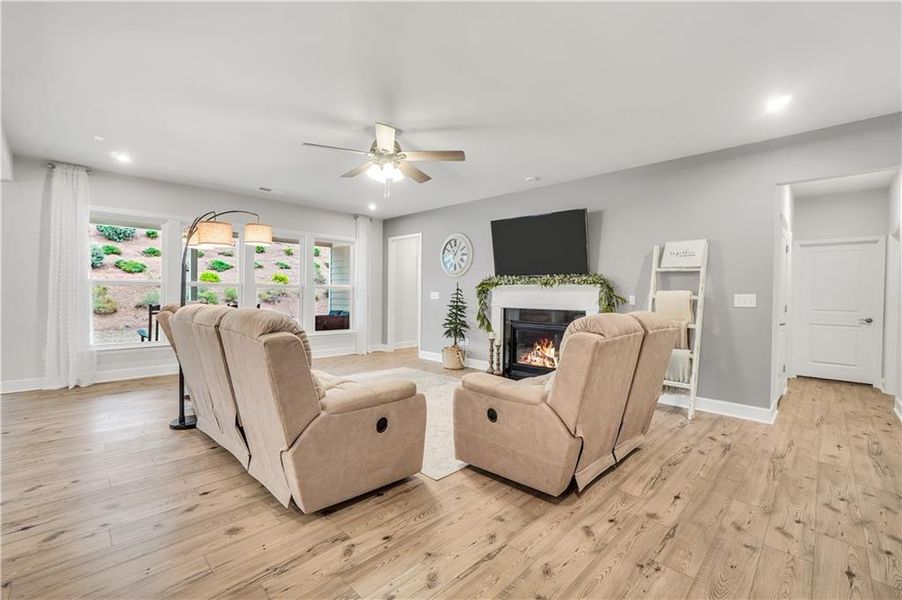 Furnished interior view inside a new home in , Griffin (Image 39).
