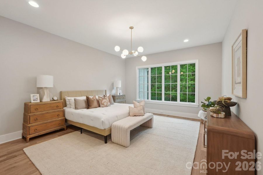 Furnished interior view inside a new home in Cardinal Crest, Weddington (Image 19). Furnished interior view inside a new home in Cardinal Crest, Weddington (Image 19).