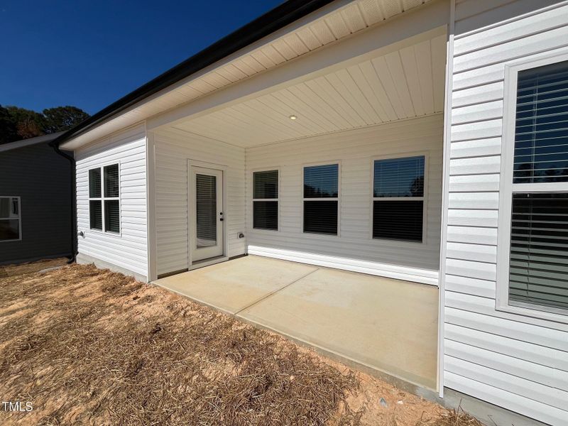 Back Covered Porch