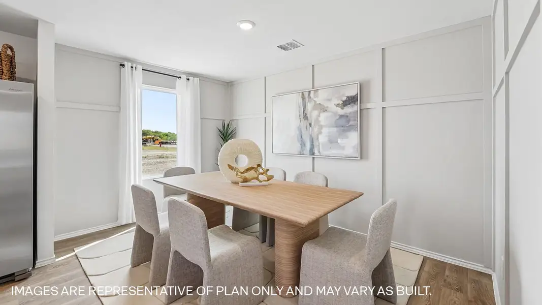 Furnished interior view inside a new home in Marigold, Kyle (Image 9).