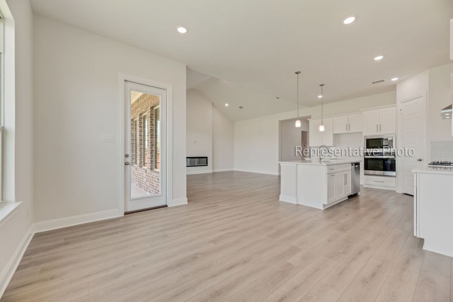 Photo representation of the Avery II floorplan. Colors, finishes and options will vary.