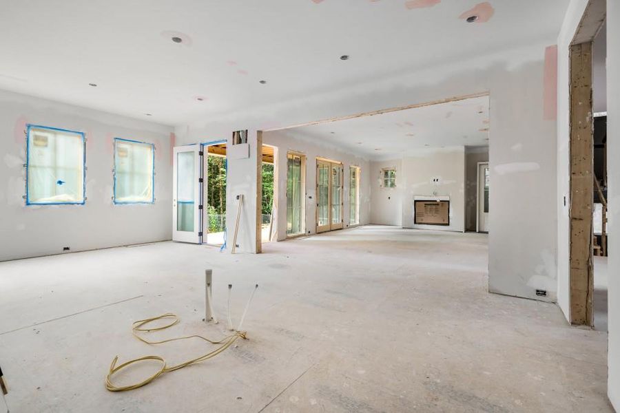 In-progress construction of a new home in , Atlanta, GA (Image 7).