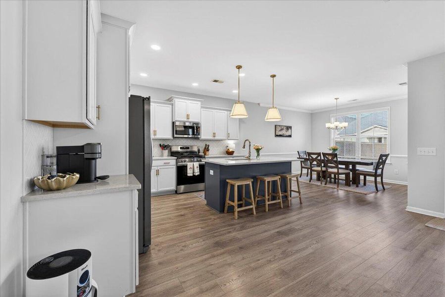 Furnished interior view inside a new home in Windsor Crossing, North Charleston (Image 19).