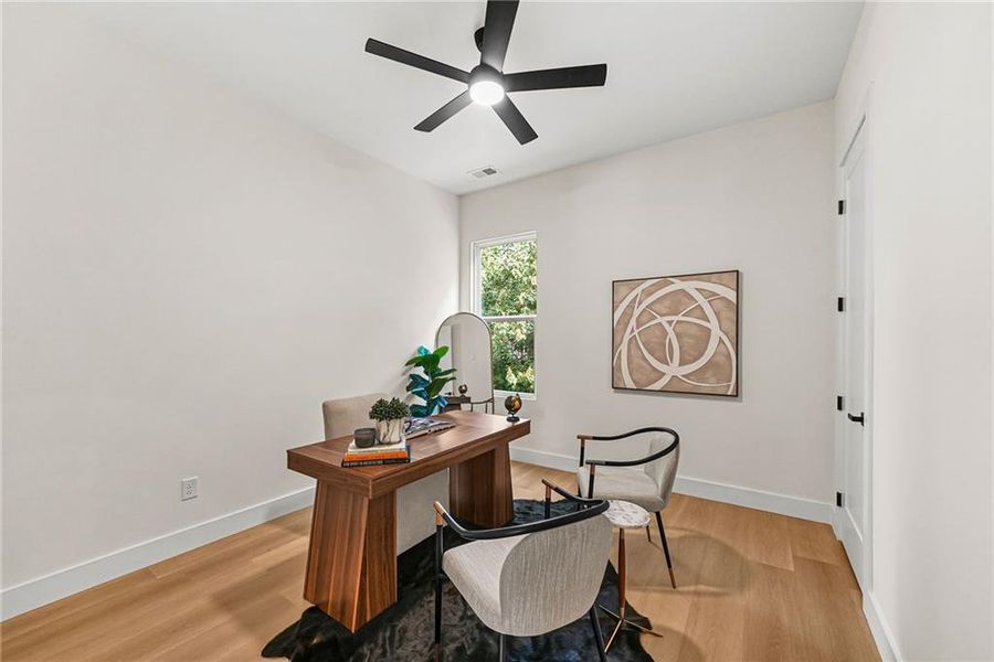 Furnished interior view inside a new home in , Decatur (Image 8). Furnished interior view inside a new home in , Decatur (Image 8).