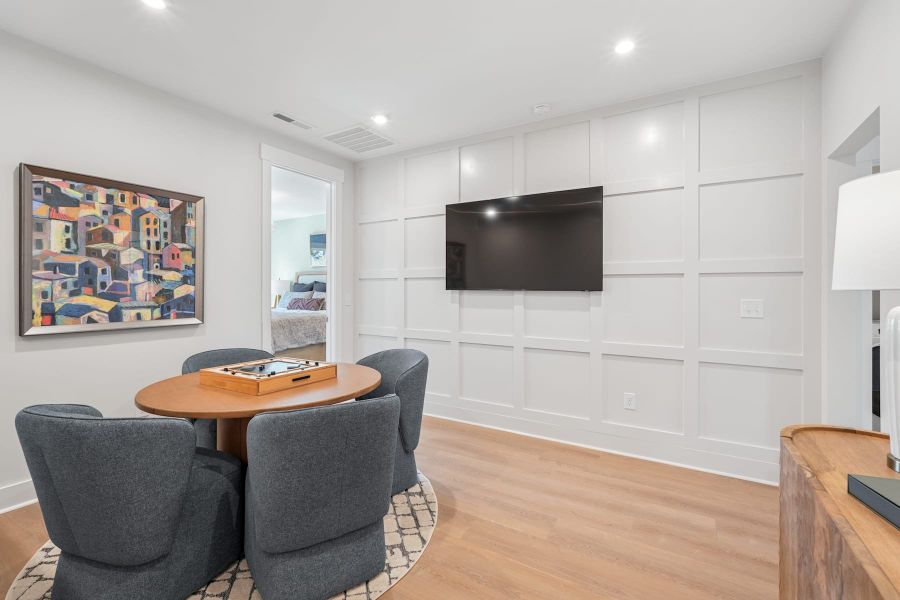 Representative furnished interior of a home built from the Sampson by Tri Pointe Homes in The Townes at NoVi, Pittsboro (Image 10).